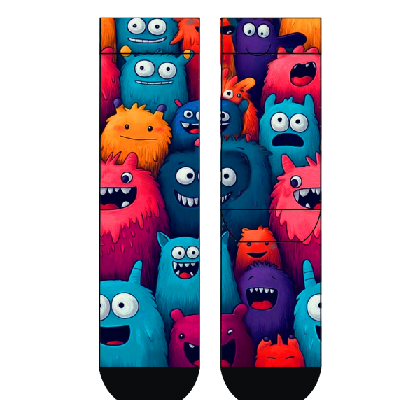 Cool 7 - Unisex One Size (41/46) - Print Socken - Runddruck Motiv: C5461